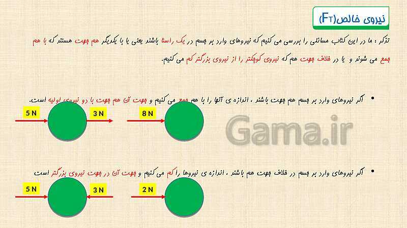 پاورپوینت تدریس فصل 5 علوم نهم (نیرو)- پیش نمایش