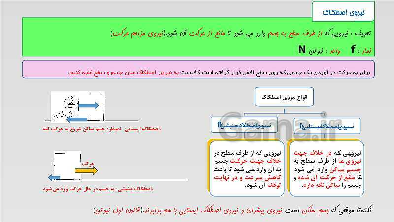 پاورپوینت تدریس فصل 5 علوم نهم (نیرو)- پیش نمایش