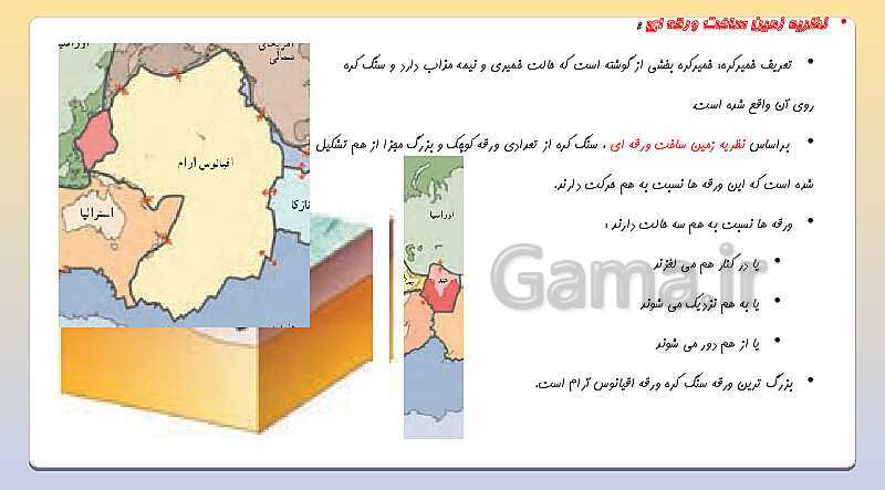 پاورپوینت تدریس فصل 6 علوم نهم (زمین ساخت ورقه ای)- پیش نمایش