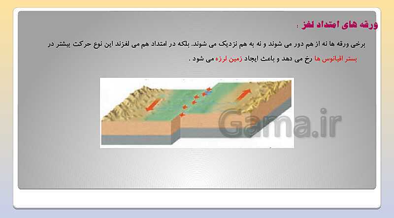 پاورپوینت تدریس فصل 6 علوم نهم (زمین ساخت ورقه ای)- پیش نمایش