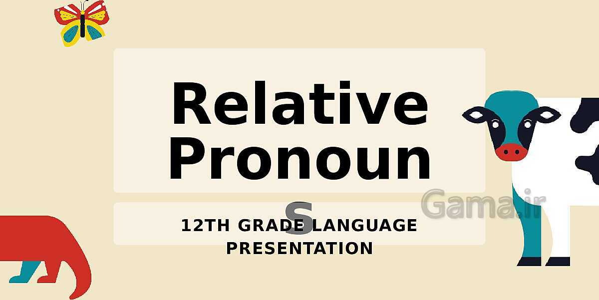 Relative Clauses and Pronouns- پیش نمایش