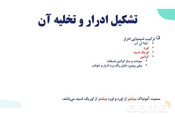 پاورپوینت گفتار 2 فصل 5 زیست دهم: تشکیل ادرار و تخلیه آن- پیش نمایش