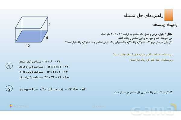 پاورپوینت تدریس راهبرد زیرمسئله و حل مسئله ساده تر | ریاضی هفتم- پیش نمایش