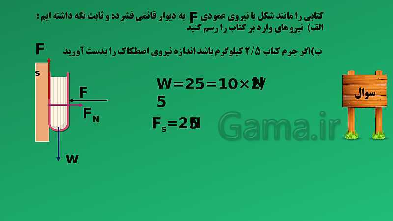 پاورپوینت تدریس مفهومی علوم تجربی نهم | فصل 5: نیرو- پیش نمایش