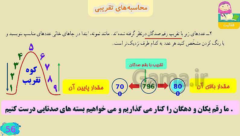 پاورپوینت فصل سوم ضرب و تقسیم قسمت 4 محاسبه ی تقریبی- پیش نمایش