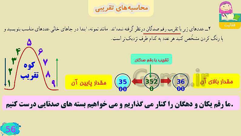 پاورپوینت فصل سوم ضرب و تقسیم قسمت 4 محاسبه ی تقریبی- پیش نمایش