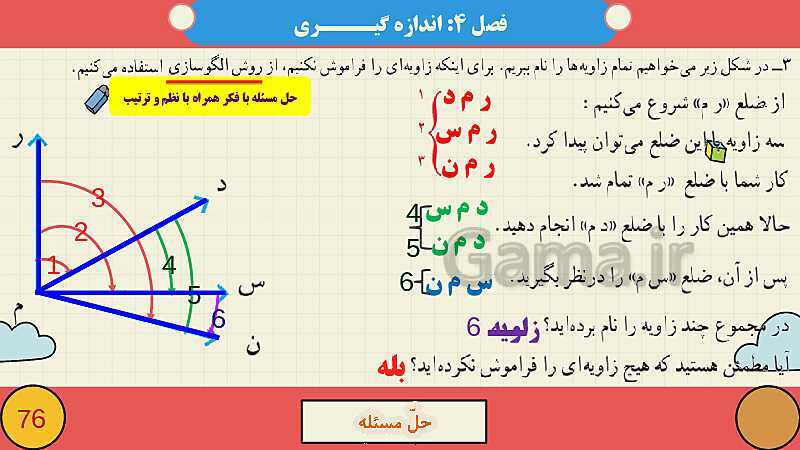 پاورپوینت فصل چهارم اندازه گیری قسمت 1 حل مساله- پیش نمایش