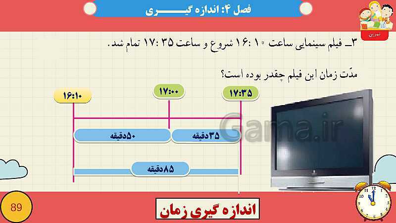 پاورپوینت فصل چهارم اندازه گیری قسمت 4 اندازه گیری زمان- پیش نمایش