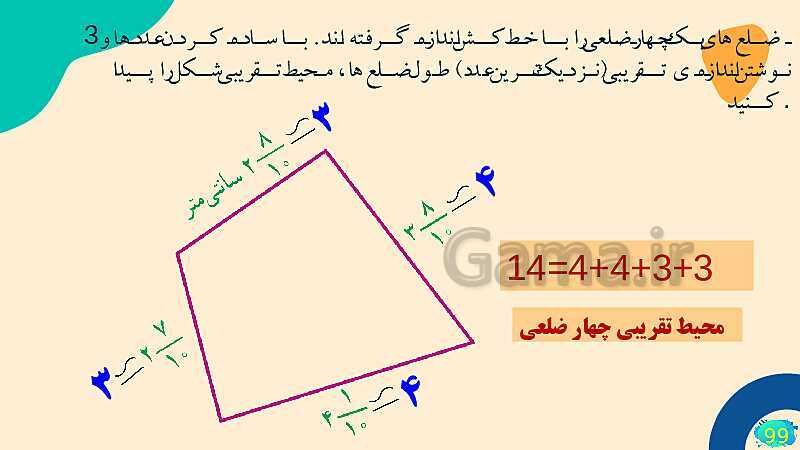 پاورپوینت فصل 5 عدد مخلوط و عدد اعشاری قسمت 1 حل مسئله- پیش نمایش