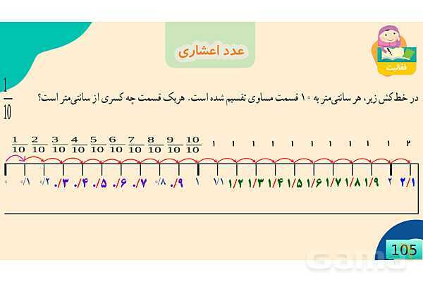 پاورپوینت فصل 5 عدد مخلوط و عدد اعشاری قسمت 3 عدد اعشاری- پیش نمایش