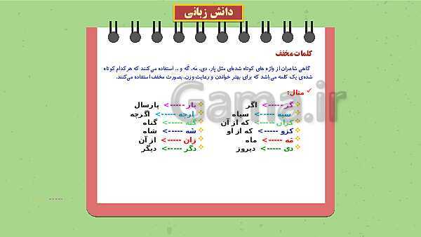 پاورپوینت تدریس فارسی ششم دبستان | درس 15: میوه‌ی هنر- پیش نمایش