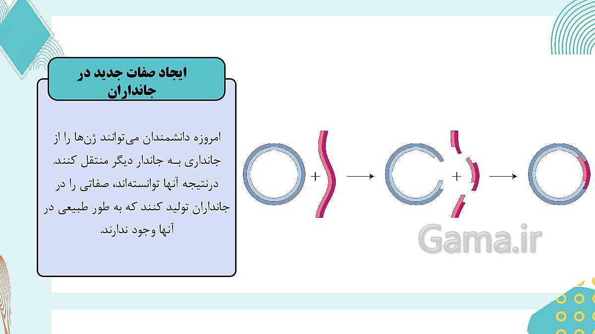 پاورپوینت آموزشی فصل 7: الفبای زیست فناوری | علوم هشتم- پیش نمایش