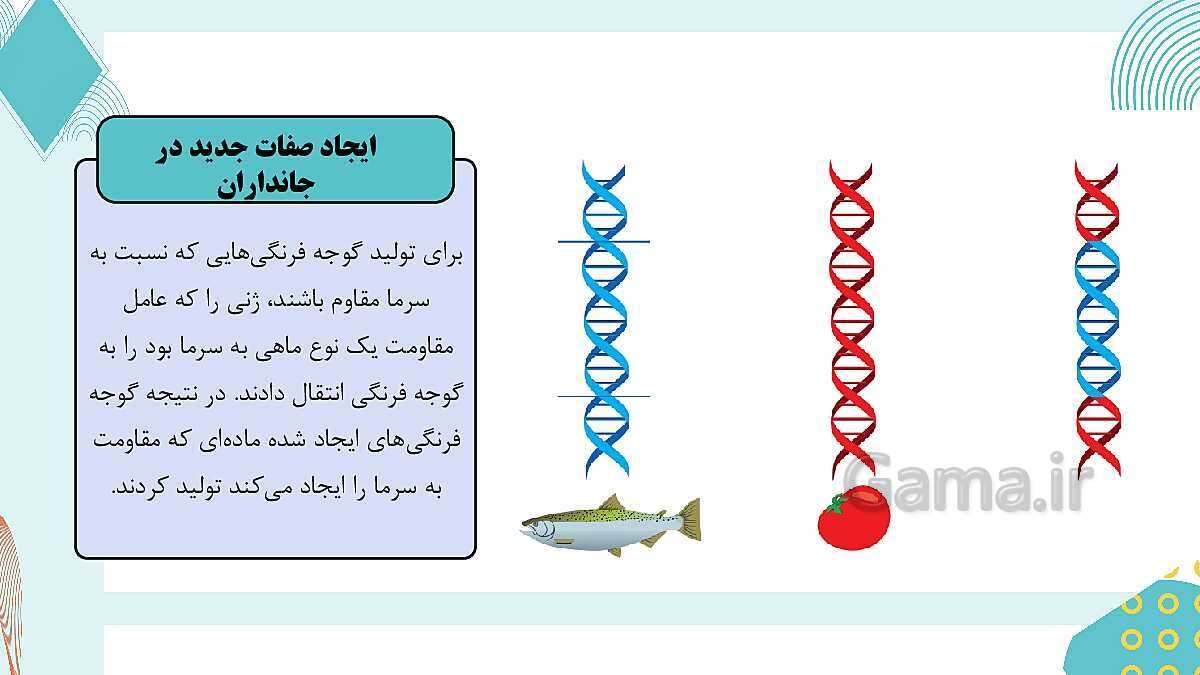 پاورپوینت آموزشی فصل 7: الفبای زیست فناوری | علوم هشتم- پیش نمایش