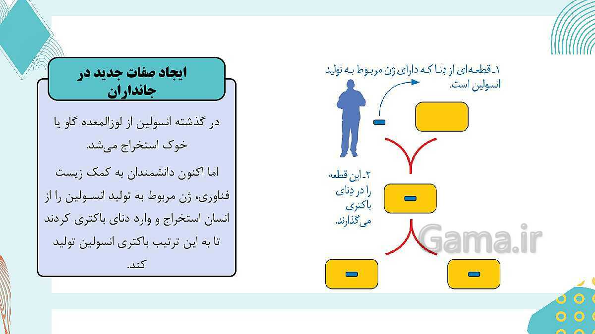 پاورپوینت آموزشی فصل 7: الفبای زیست فناوری | علوم هشتم- پیش نمایش