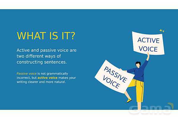 ACTIVE VOICE VS PASSIVE VOICE- پیش نمایش