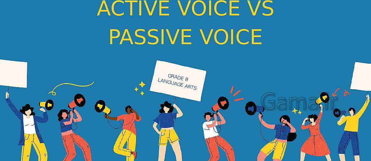 ACTIVE VOICE VS PASSIVE VOICE- پیش نمایش