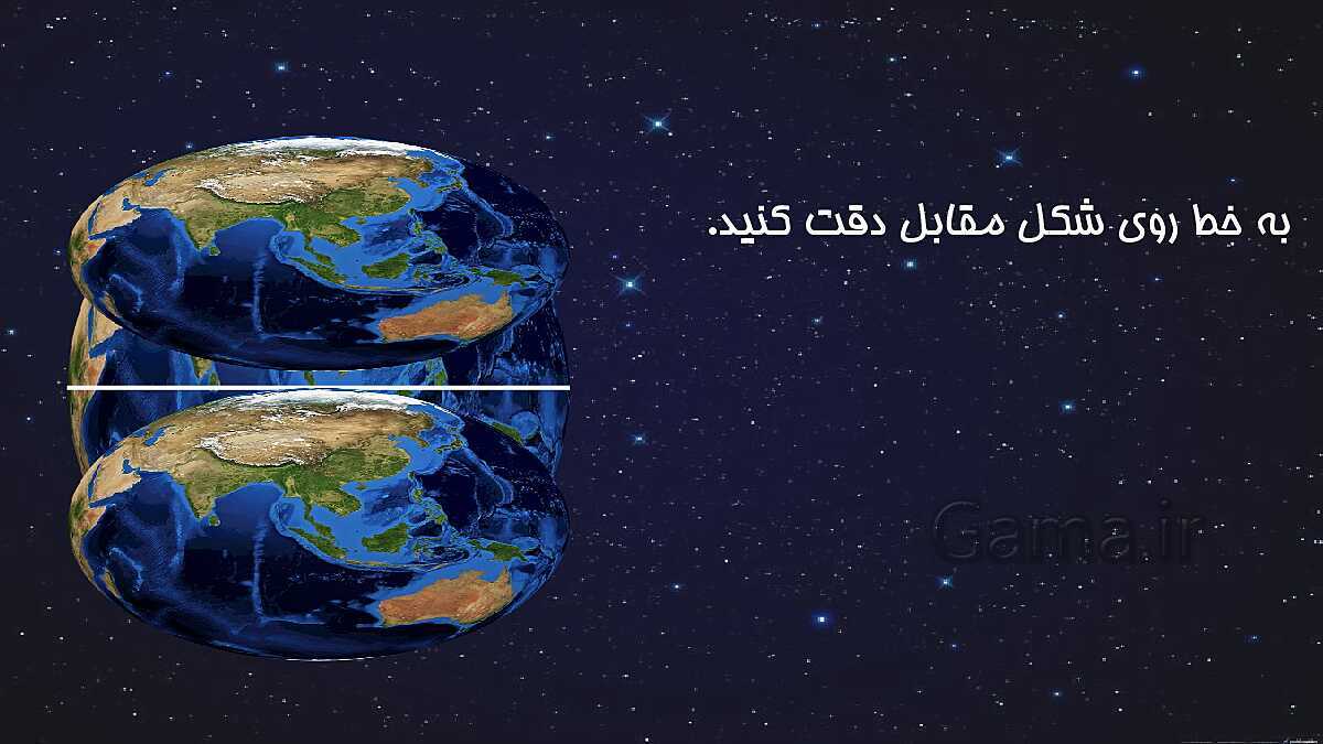 پاورپوینت آموزش حرکت‌های کره زمین - پیش نمایش