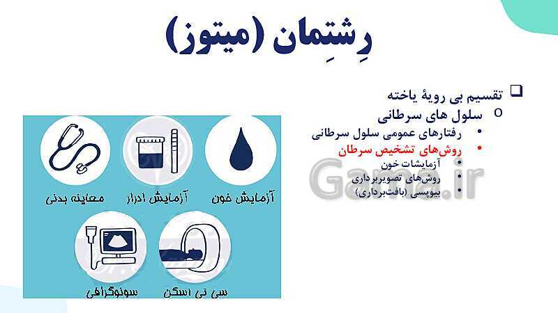 آموزش گفتار 2 فصل ششم: میتوز | زیست شناسی یازدهم- پیش نمایش