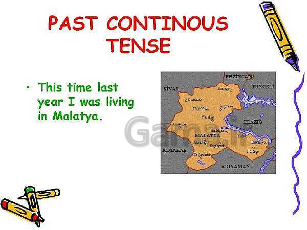 Past contentious tense and simple past - پیش نمایش