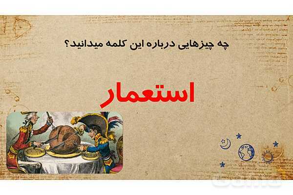 فایل پاورپوینت آموزش درس 20 مطالعات ششم: استعمار چیست؟- پیش نمایش