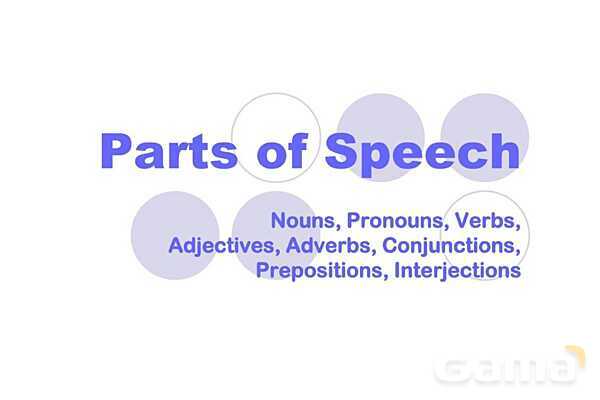Parts of speech - پیش نمایش
