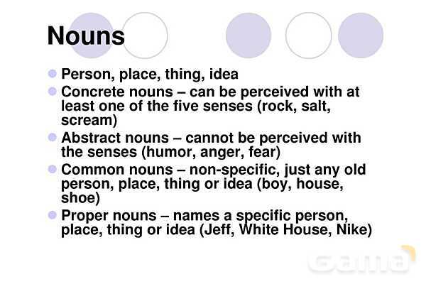 Parts of speech - پیش نمایش