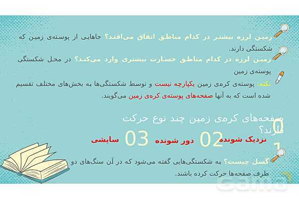 پاورپوینت علوم ششم ابتدایی - درس 5 زمین پویا- پیش نمایش
