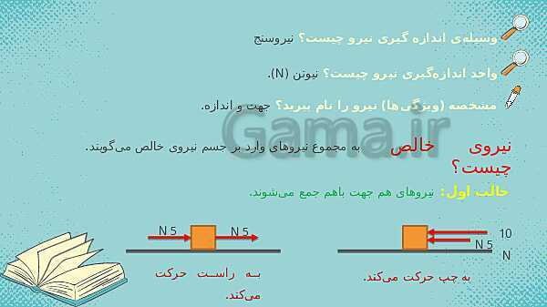 پاورپوینت علوم ششم ابتدایی - درس 6 ورزش و نیرو 1- پیش نمایش