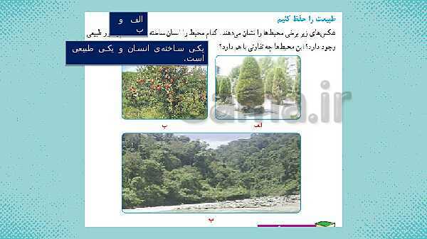 پاورپوینت علوم ششم ابتدایی - درس 12 جنگل برای کیست؟- پیش نمایش