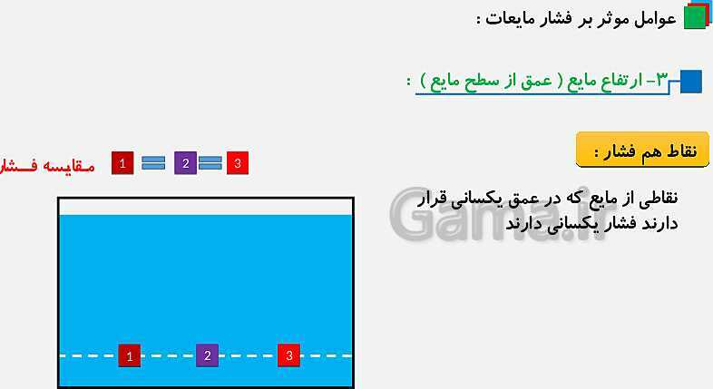 پاورپوینت فصل 8 علوم نهم: فشار و آثار آن - پیش نمایش