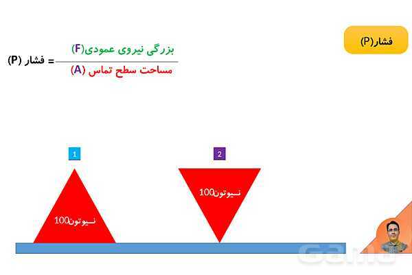 پاورپوینت فصل 8 علوم نهم: فشار و آثار آن - پیش نمایش