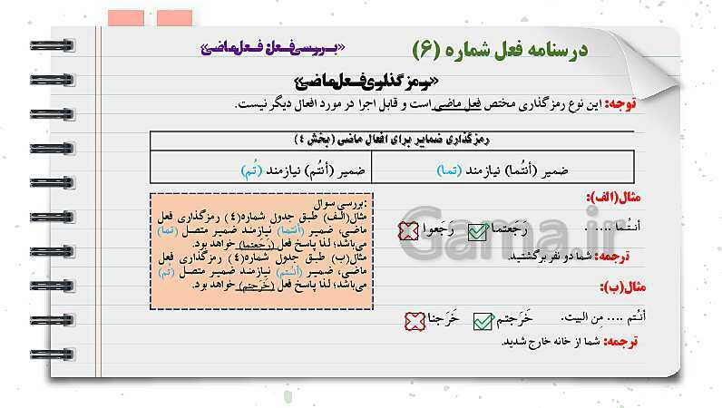 پاورپوینت دوره آموزشی کامل قواعد عربی دوره اول متوسطه (7 و 8 و 9ام)- پیش نمایش