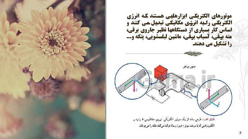 پاورپوینت آموزشی نیروی مغناطیسی وارد بر سیم حامل جریان- پیش نمایش