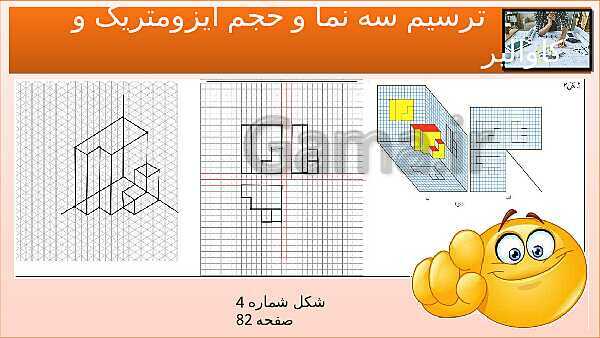 پاورپوینت کتاب نقشه کشی فنی رایانه ای  پودمان 3: رسم سه نما و پرسپکتیو با روش کاوالیر- پیش نمایش