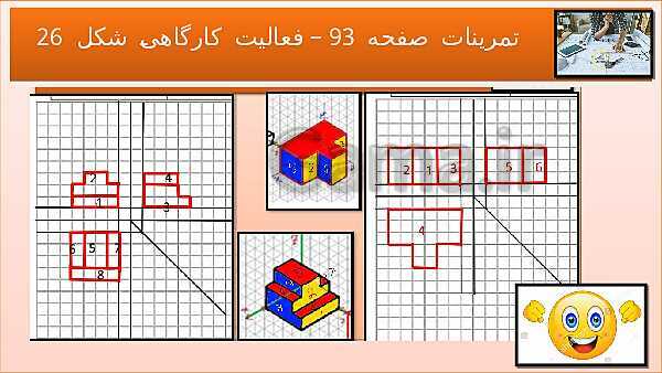 پاورپوینت کتاب نقشه کشی فنی رایانه ای  پودمان 3: رسم سه نما و پرسپکتیو با روش کاوالیر- پیش نمایش