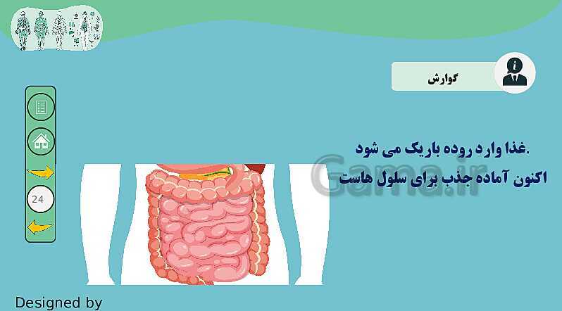 پاورپوینت درس 9: یاخته و دستگاه گوارش | علوم پایه چهارم- پیش نمایش