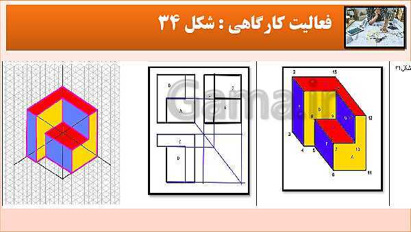 پاورپوینت کتاب نقشه کشی فنی رایانه ای  پودمان 3: قسمت چهارم- پیش نمایش