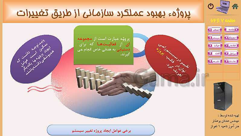 پاورپوینت پودمان 4: تجزیه و تحلیل سیستمهای اطلاعاتی | کتاب دانش فنی پایه رشته شبکه و نرم افزار- پیش نمایش