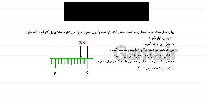 پاورپوینت آموزش فصل 5 ریاضی چهارم: عدد مخلوط و عدد اعشاری- پیش نمایش