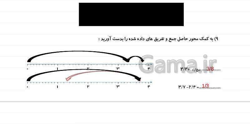 پاورپوینت آموزش فصل 5 ریاضی چهارم: عدد مخلوط و عدد اعشاری- پیش نمایش