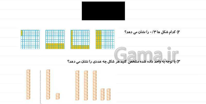 پاورپوینت آموزش فصل 5 ریاضی چهارم: عدد مخلوط و عدد اعشاری- پیش نمایش