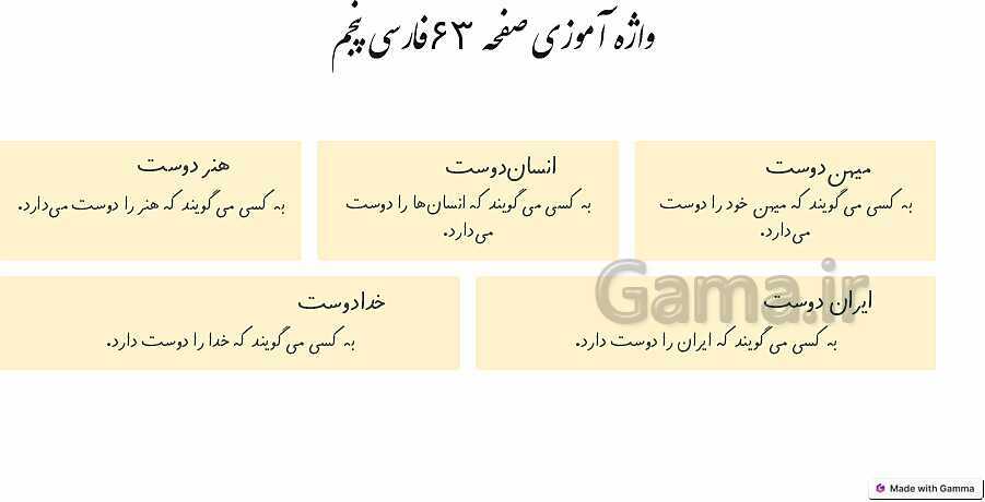 پاورپوینت درس 8: دفاع از میهن | فارسی پنجم دبستان- پیش نمایش