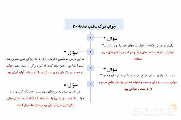 پاورپوینت درس 3: رازی و ساخت بیمارستان | فارسی پنجم دبستان- پیش نمایش