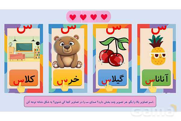پاورپوینت آموزش کتاب فارسی اول دبستان | درس 3: نشانهی سـ س- پیش نمایش