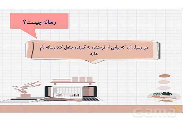 پاورپوینت تدریس درس 7 مطالعات هشتم: ارتباط و رسانه- پیش نمایش