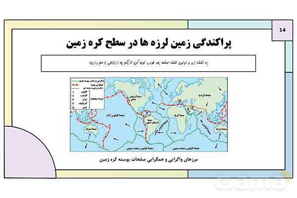 پاورپوینت تدریس درس پنجم: ویژگی ها و انواع مخاطرات طبیعی | جغرافیا 3 دوازدهم انسانی- پیش نمایش