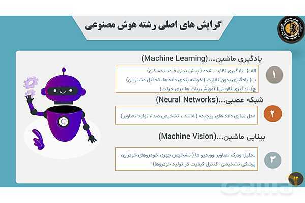 پاورپوینت هوش مصنوعی، کاربردها و ابعاد آن - پیش نمایش