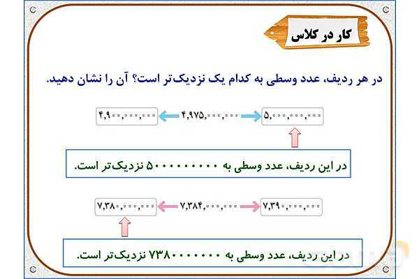 پاورپوینت ریاضی پنجم دبستان | فصل 1: معرفی میلیارد- پیش نمایش