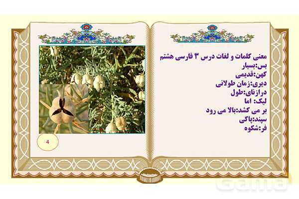 پاورپوینت درس 3 فارسی هشتم: ارمغان ایران- پیش نمایش