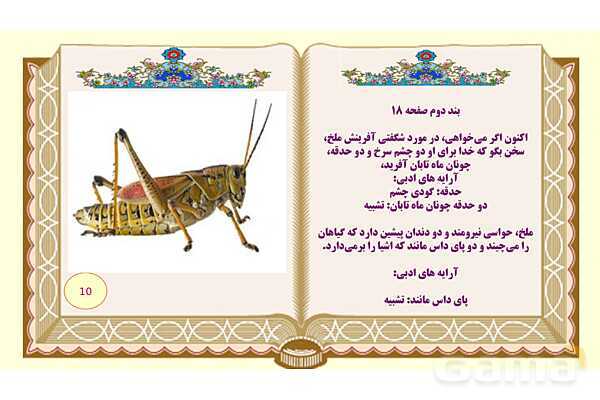 پاورپوینت درس 2 فارسی هشتم: خوب جهان را ببین , صورتگر ماهر- پیش نمایش